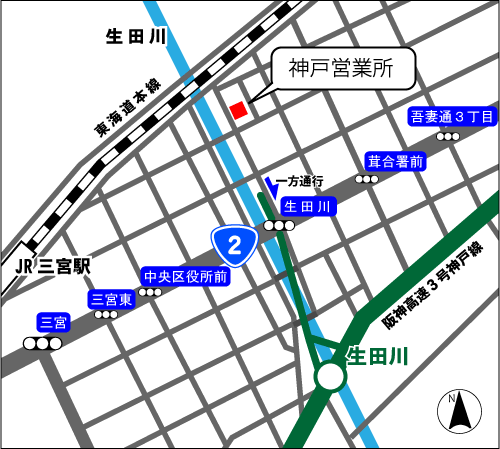 ワールド綜合警備保障　詳細地図